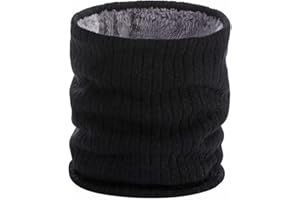 OCTEEN Warmer Neck Gaiter Winter Fleece Windproof Scarves Gaiter Mask For Women Men