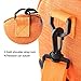 NEX Lunch Bag Double Cooler Carry Bag Insulated Tote Large Capacity with Adjustable Shoulder Strap and Zip Closure Travel Lunch Tote(Orange)
