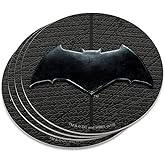 Justice League Movie Batman Logo Novelty Coaster Set