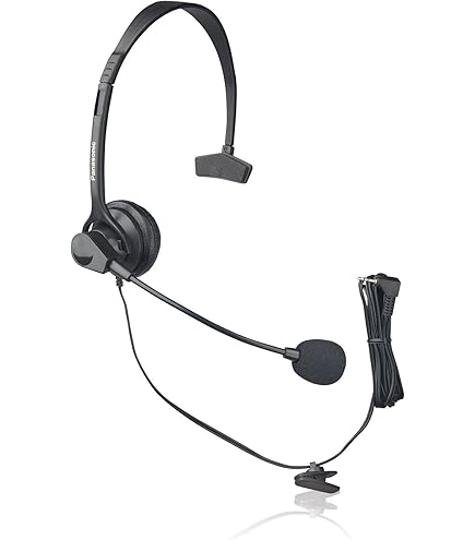 Amazon.com: Panasonic KX-TCA430 Over The Head Headset For AT&T