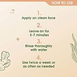 Simple Detox & Brightening Clay Mask 50ml Pack of 3 New view 6
