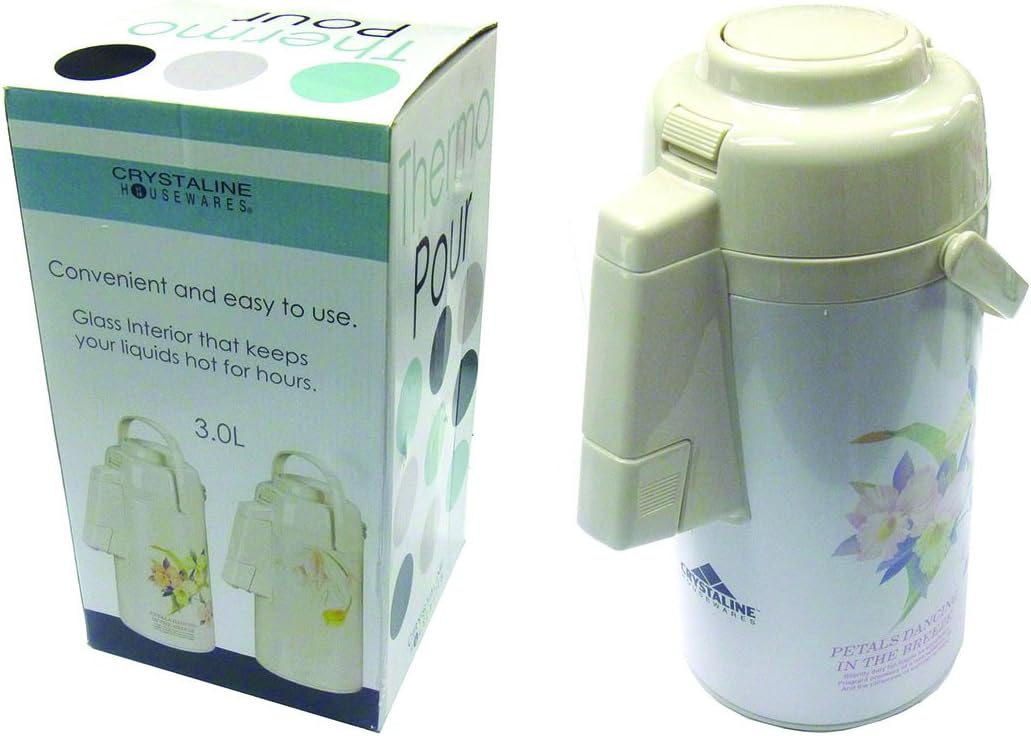 3L Hot Water Jug Water Thermos Pot Vacuum Thermo Pumping Jug Flask