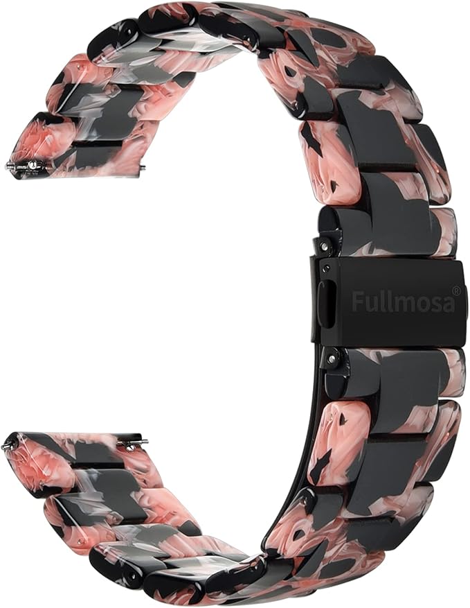 Fullmosa Quick Release Watch Band 22mm 20mm 18mm, Resin