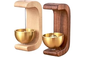 Gaicabi Door Bell, Magnetic Wooden Door Bell, Door Reminder Bell, New Chinese Style Decoration
