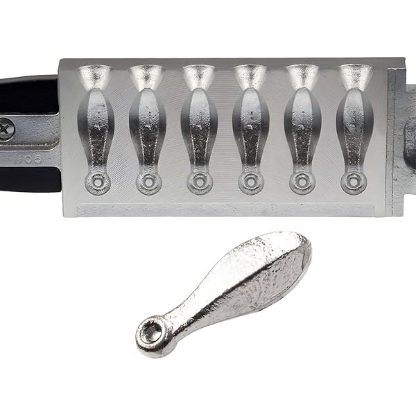 No Roll Sinker Mold Do-It Flat Bank Sinker Molds Barlow's Tackle