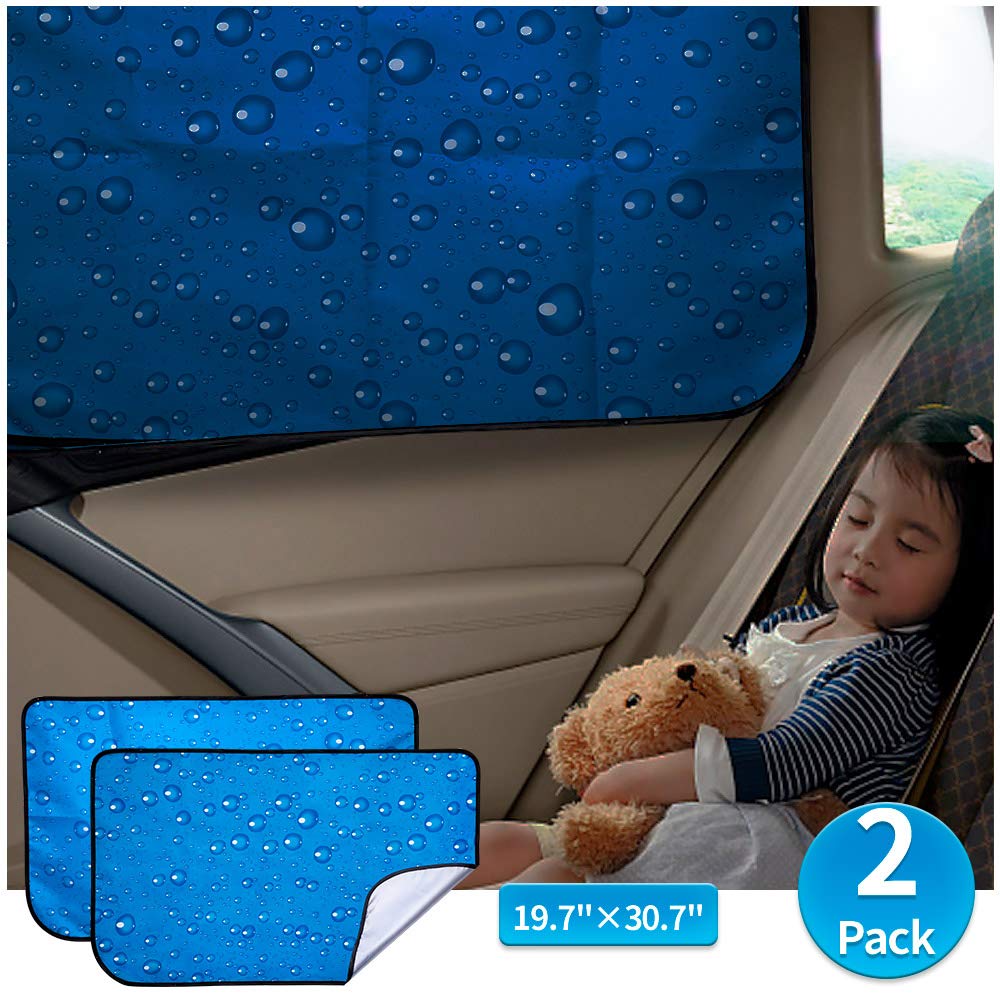 aokway Car Sun Shade Car Window Shade Double Thickness Rear Side Window