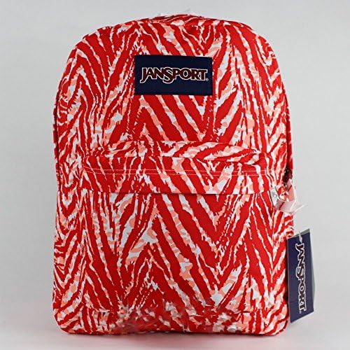 JanSport Backpack - SuperBreak Coral Zebra /