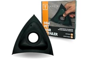 TARDINI Pet Hair Removal Tool for Car & Home- Dog Hair Remover for Car- Cat Hair Remover Furniture- Car Detailing Kit- Dog Hair Remover for Couch- Pet Hair Detailer- Carpet Rake for Pet Hair Removal
