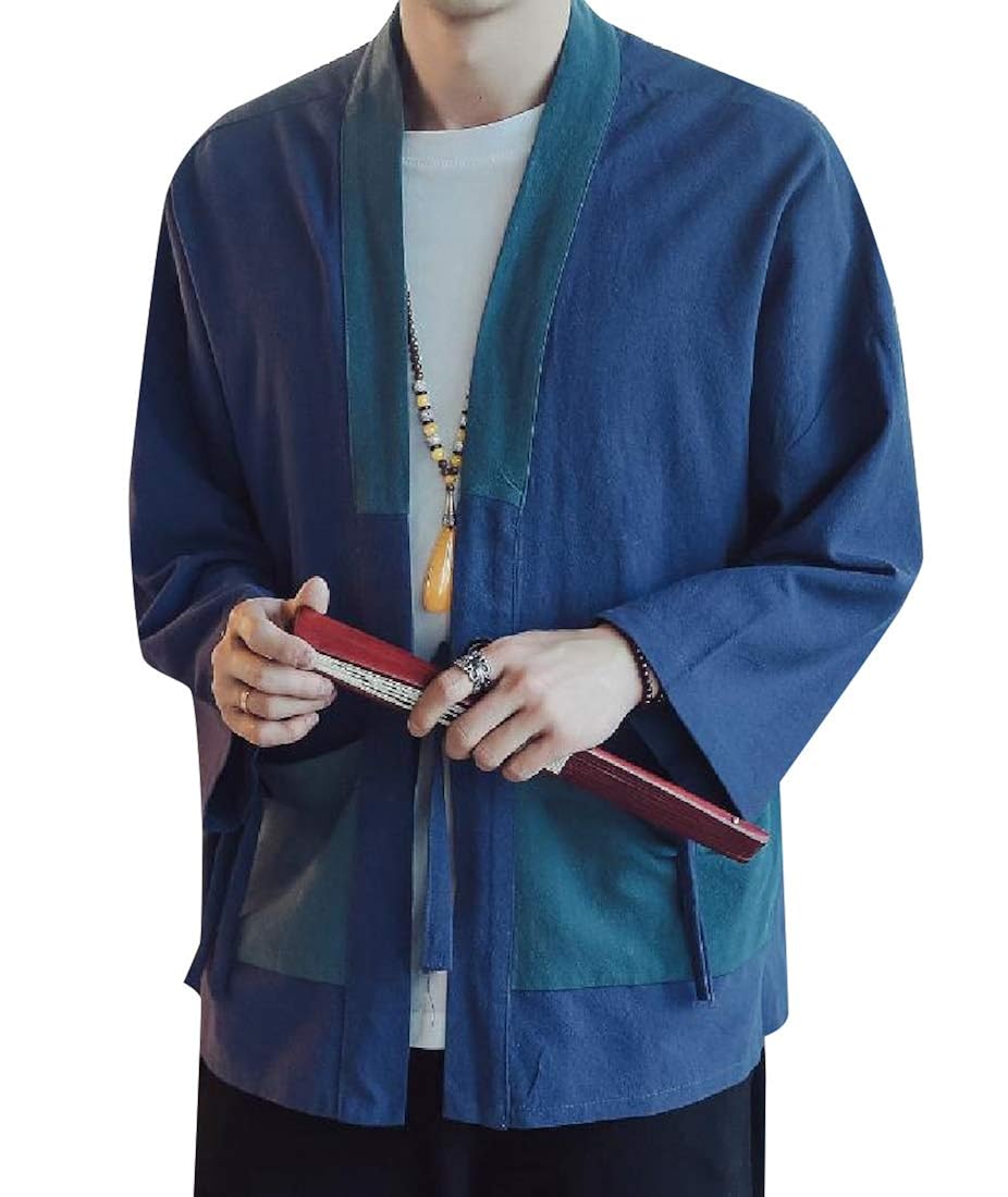 Casual Button-Down Shirts Abetteric Men 