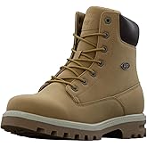 Lugz Men's Empire Hi Classic 6-inch Chukka Boot, Wheat/Dark Brown/Cream/Gum, 7 M