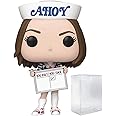 POP Stranger Things - Robin Buckley Scoops Ahoy Outfit Funko Pop! Vinyl Figure (Bundled with Compatible Pop Box Protector Case), Multicolored, 3.75 inches