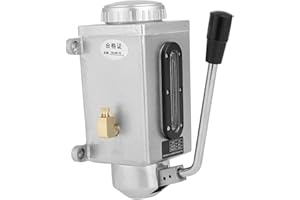 Manual Lubricating Oil Pump, Double Outlet Port Lubricating Manual Oil Pump Hand Operated Centrifugal Pumps for Punching Lath