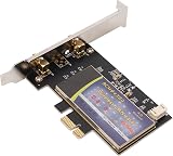 Zunate WiFi Card 1200Mbps PCIe AC WiFi 5.0 Bluetooth 4.0 Dual Band 2.4G 5G view 1