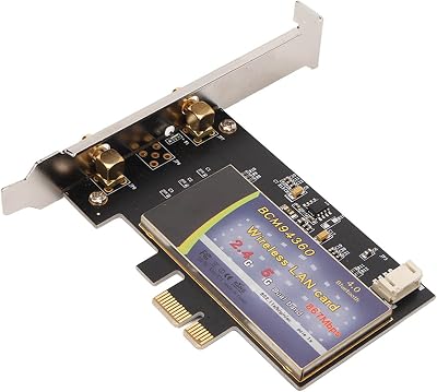 Zunate WiFi Card 1200Mbps PCIe AC WiFi 5.0 Bluetooth 4.0 Dual Band 2.4G 5G