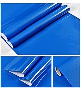 Hode Blue Glitter Vinyl Wrap 40x300cm Self Adhesive Wallpaper High Gloss view 3