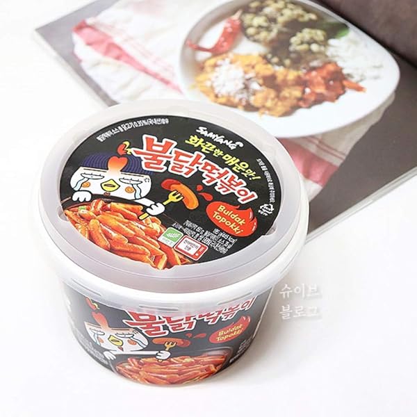 SAMYANG HOT CHICKEN TTEOKBOKKI BULDAK RICE BOWL NOODLES 185G