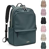 GOLF SUPAGS Women Laptop Backpack Casual Daypack for Work Travel College Backpack Purse Fits 15.6 Inch Notebook (Atrovirens)