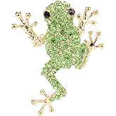 Chicken Rooster Brooch Pin Crystal Rhinestone Gold Plated Enamel Cute Hen Animal Ladies Fashion Personality Novelty Funny Lapel Pin Brooch