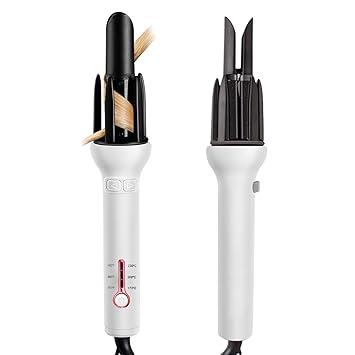 dual voltage ceramic rotating curling iron