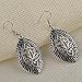 Myhouse Nepalese National Style Personality Simple Retro Hollow Carved Drop Earrings,Style 1