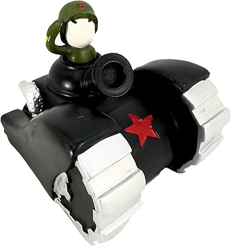 Amazon Co Jp 貯金箱 戦車型 コインバンク ミリタリー Et G09