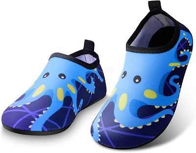 benpen Kids Water Shoes Toddlers Swim Beach Shoes Non-Slip Quick Dry Aqua Socks