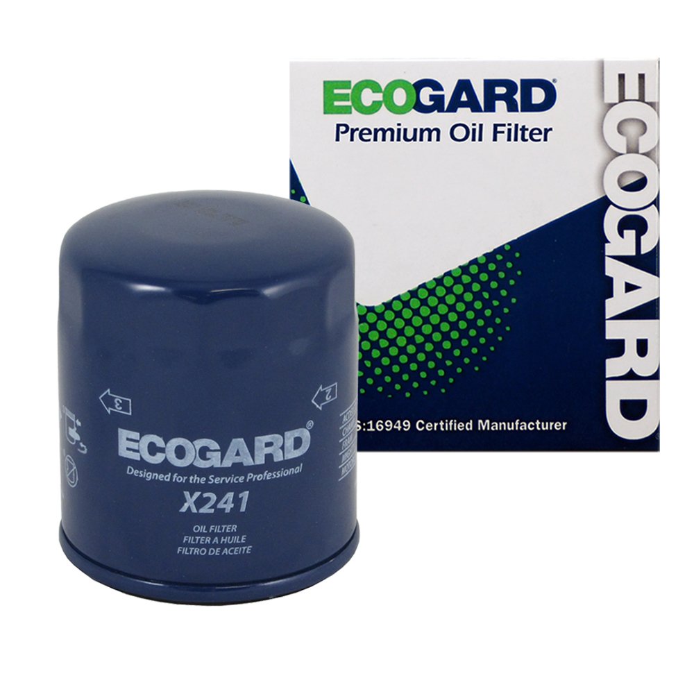 ECOGARD X241 Spin-On Engine Oil Filter for Conventional Oil - Premium  Replacement Fits Toyota Tacoma, 4Runner, Sienna, Tundra, Pickup, Camry,  Highlander, ...