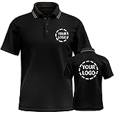 YOWESHOP High Visibility Reflective Safety T-Shirts Custom Logo Hi Vis Short Sleeve Work Polo Shirt for Men