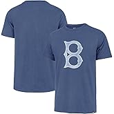 47 Brand MLB Men's Vintage Franklin Cooperstown Team Color Primary Logo Short Sleeve Baseball T-Shirt