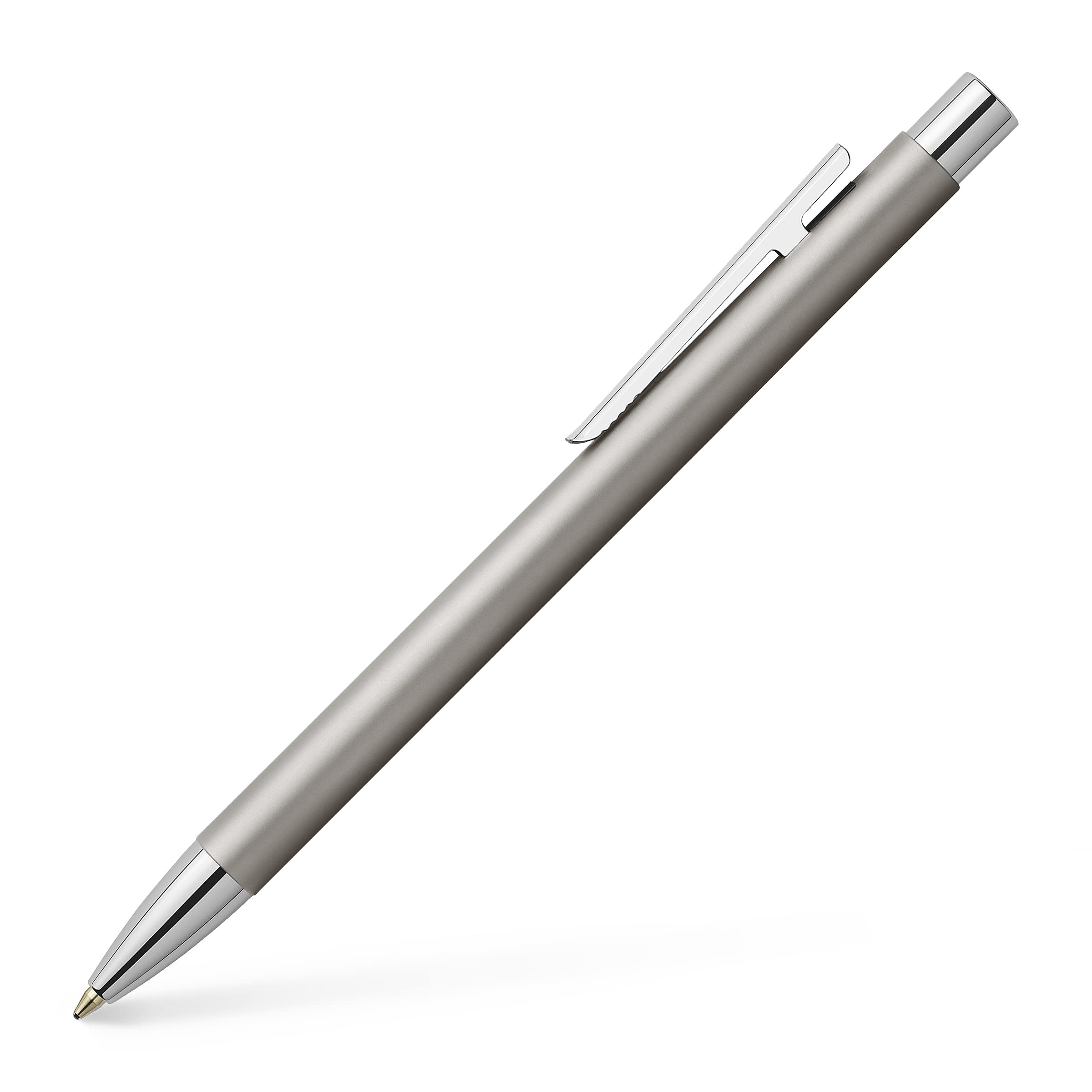Faber-Castell 342120 Neo Slim Stainless Steel Ballpoint Pen