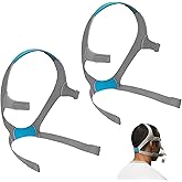 Airfit f20 Headgear, 2 Packs Replacement CPAP Mask Headgear Strap CPAP Supplies for Airfit/AirTouch F20, Large (Without Mask)
