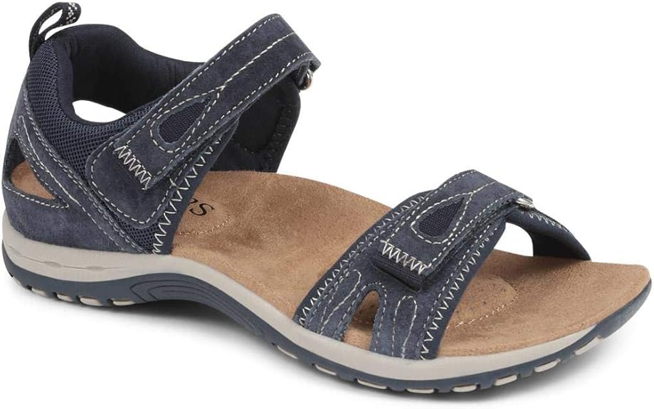 Pavers Womens Casual Leather Mule Sandals Buckle Fastening Summer Shoes | eBay