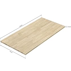 Hevea Unfinished Butcher Block Countertop 60"L x