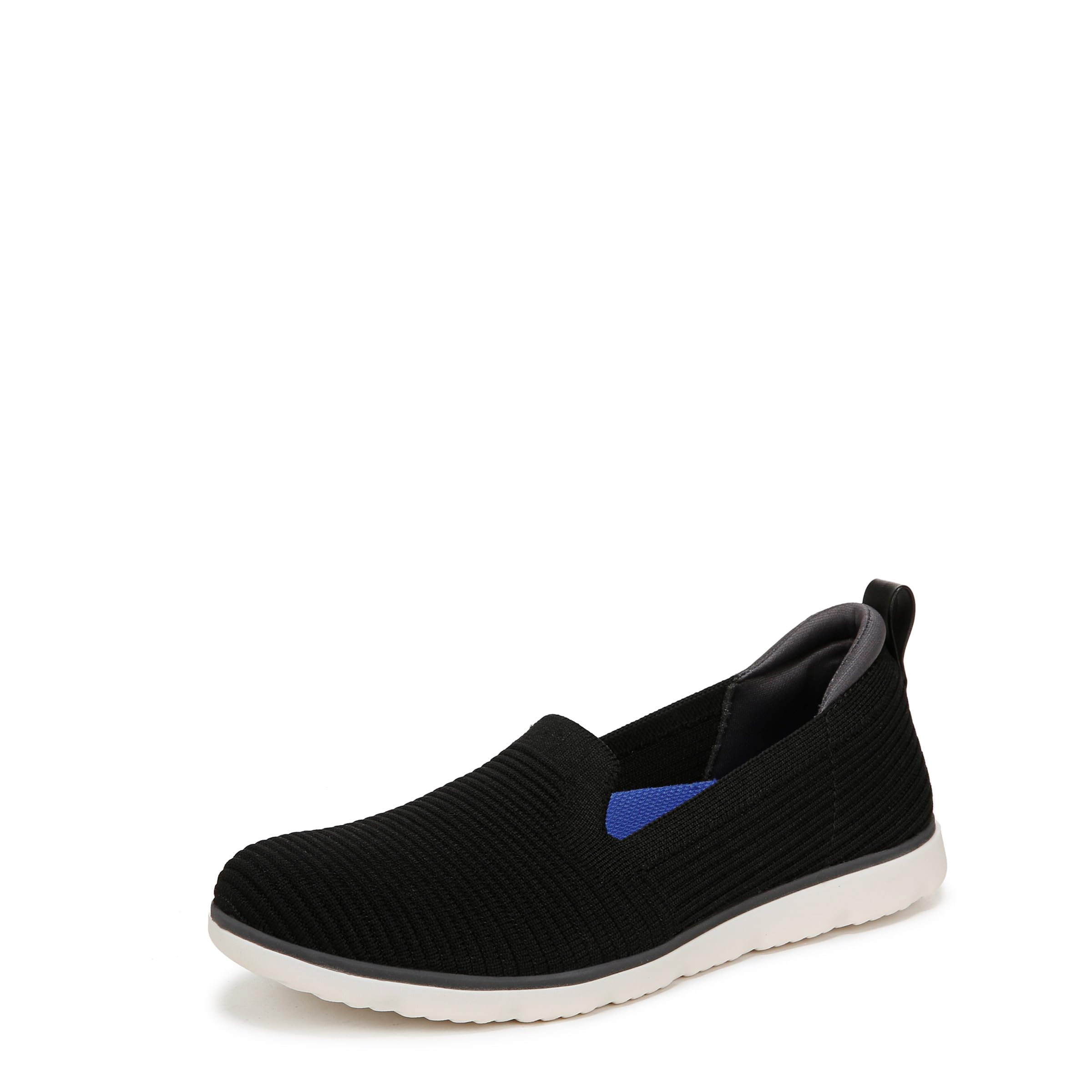 Ryka Womens Effortless Slip on Slip On Shoes Black 7.5 M