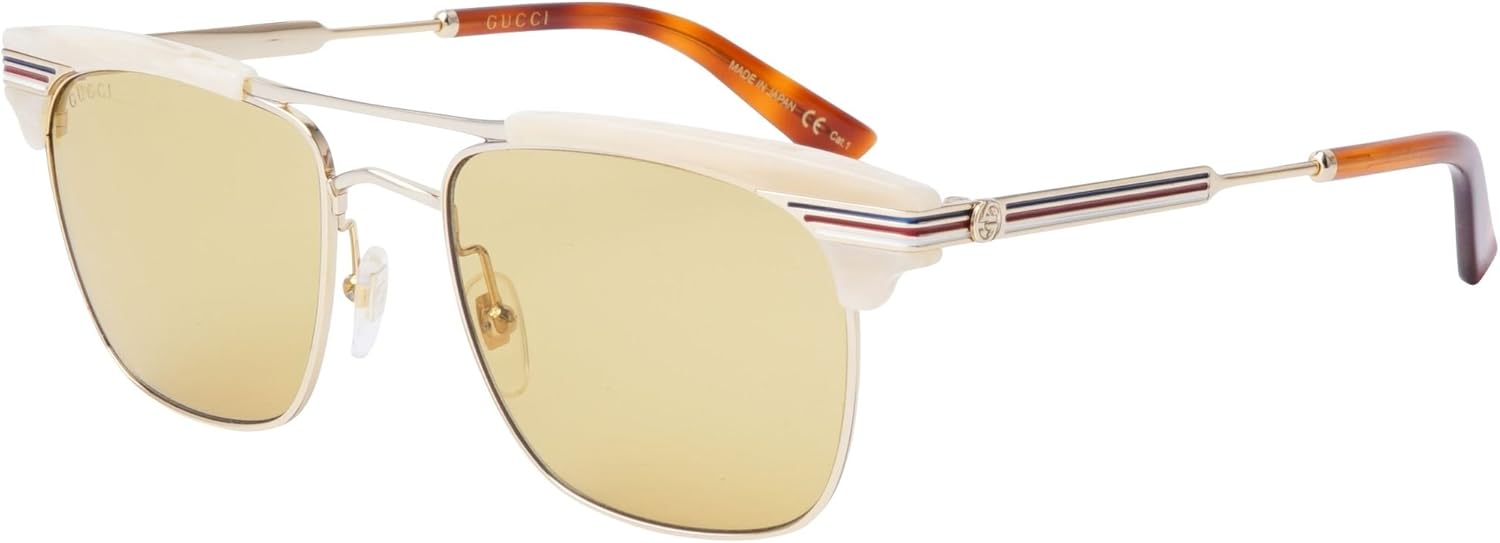 gold plastic sunglasses