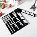Losuya Wooden Clapboard Director Film Movie Cut Action Sign Props Scene Slateboard Clapper Board Slate, 7.8