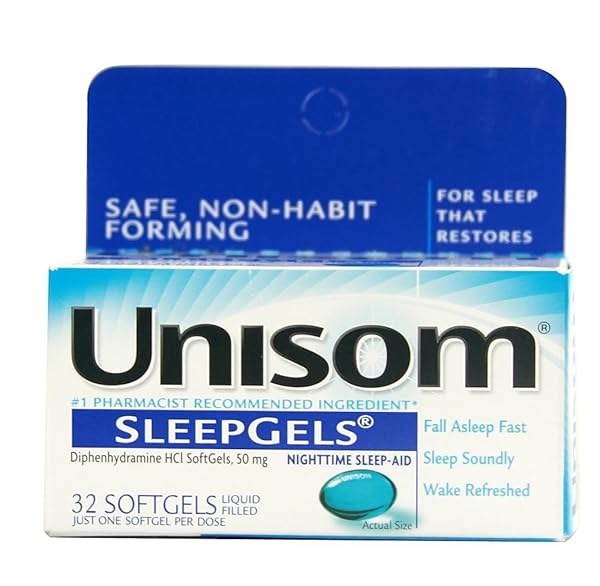UNISOM SLEEP GELS SIZE 32CT UNISOM SLEEPGELS