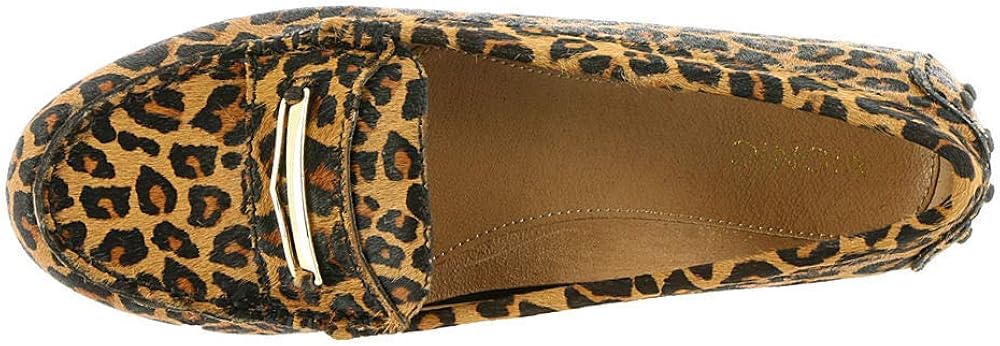 vionic ashby loafer leopard