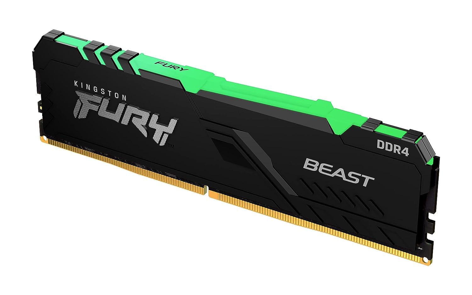 Kingston FURY Beast RGB 8GB 3200MT/s DDR4 CL16 Desktop Memory Single Stick KF432C16BBA/8