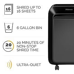 Fellowes LX210 P-4 Micro-Cut Paper