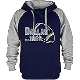 RZUO Men Women Unisex City Classic Football Embroidery Sweatshirt Apparel Pullover Hoodie