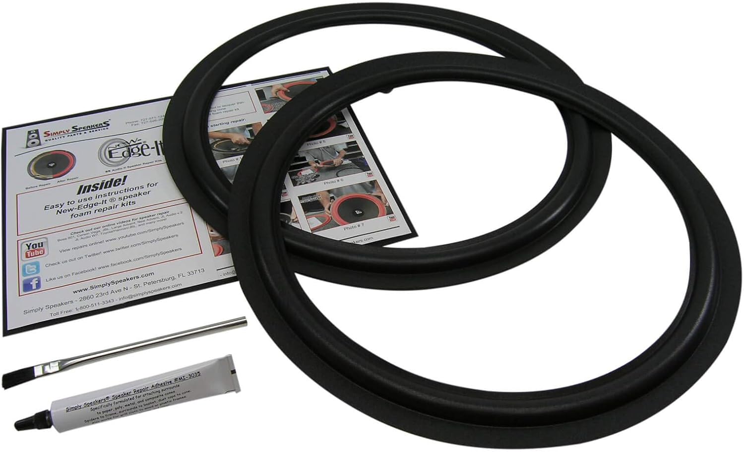 sansui 15 inch speakers