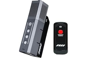 PMI SmokeNINJA Portable Fog Machine, Handheld Wireless Smoke Machine with Remote Control for Photography, Outdoor Events, Parties, Stage Effects, Halloween or Weddings(Full Kit)