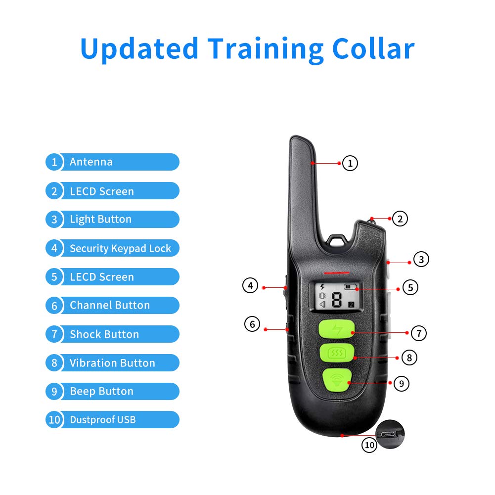 yida tech dog shock collar