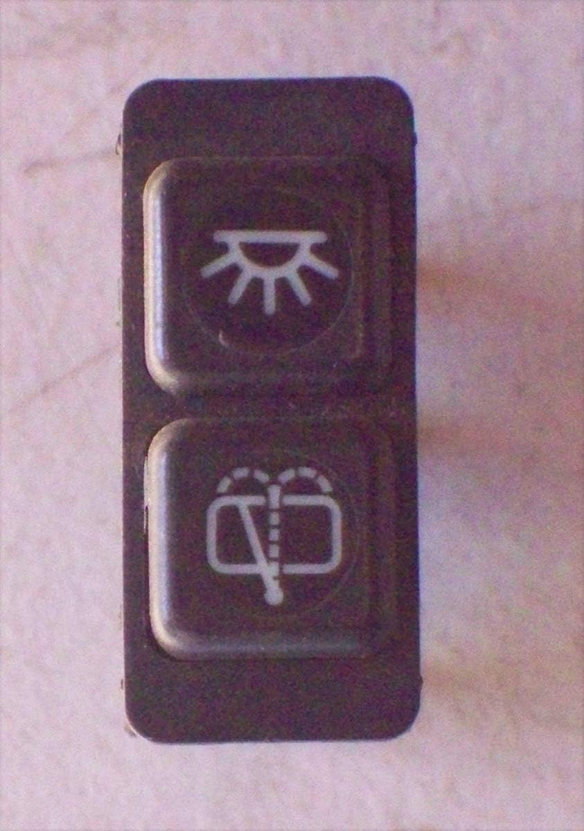 Rear Window Washer/Dome Light Switch W123 Wagon