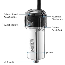 Genmitsu 710W Compact Router 65mm Diameter, 6