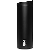 MiiR Flip Traveler 16oz - Double-Wall Vacuum Insulated with Leakproof Flip Lid, BPA-Free Stainless Steel Construction, Insulated Tumbler for Hot or Cold Drinks