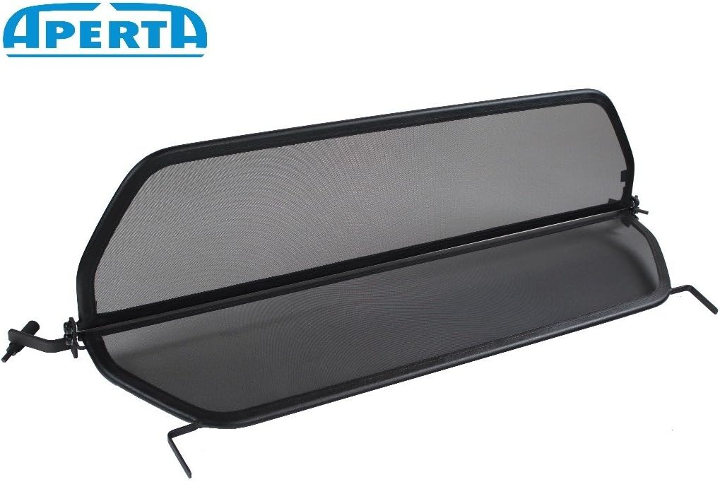 Aperta Wind deflector fits Jaguar XK X100 | Black tailor made windblocker | Draft-stop wind stop Jaguar convertible