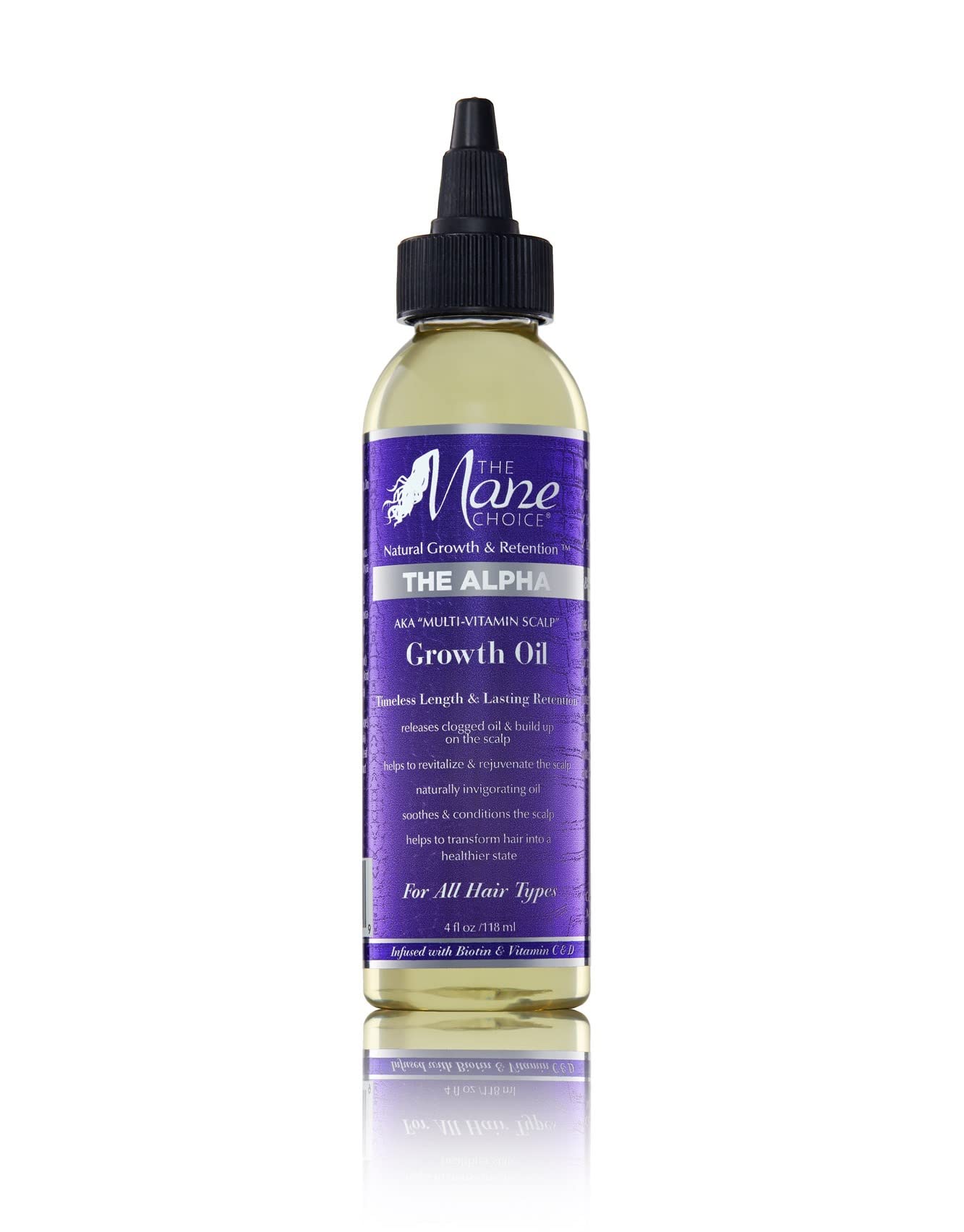[THE MANE CHOICE] MULTI-VITAMIN SCALP NOURISHING HAIR GROWTH OIL 4OZ