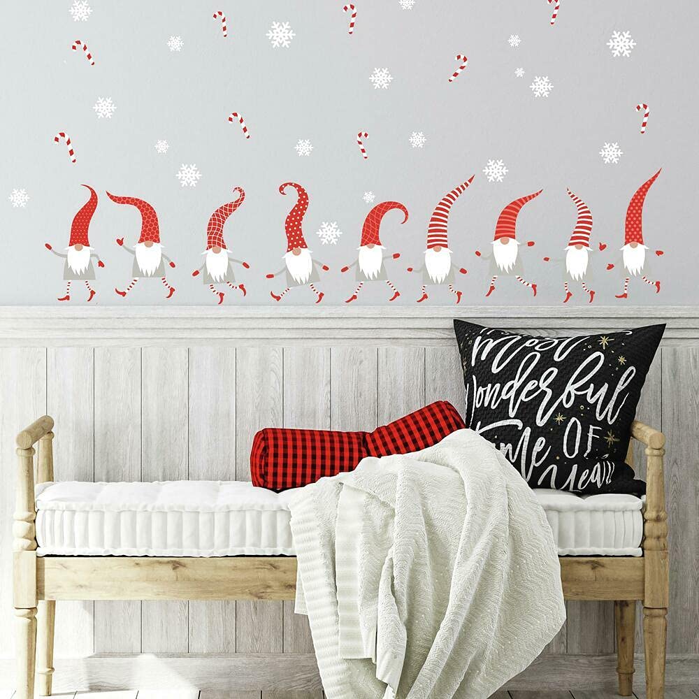 Repositionable Christmas Elf Stickers